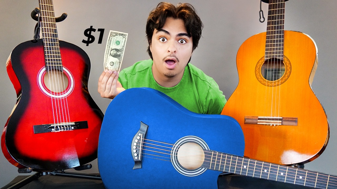 I Bought The Cheapest Guitar In The World
