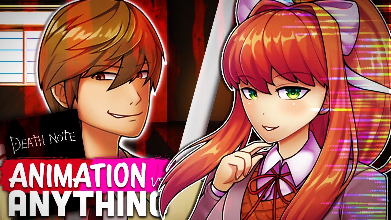 Light Yagami vs Monika - Rap Battle! (ANIMATION VS ANYTHING: CH. II)