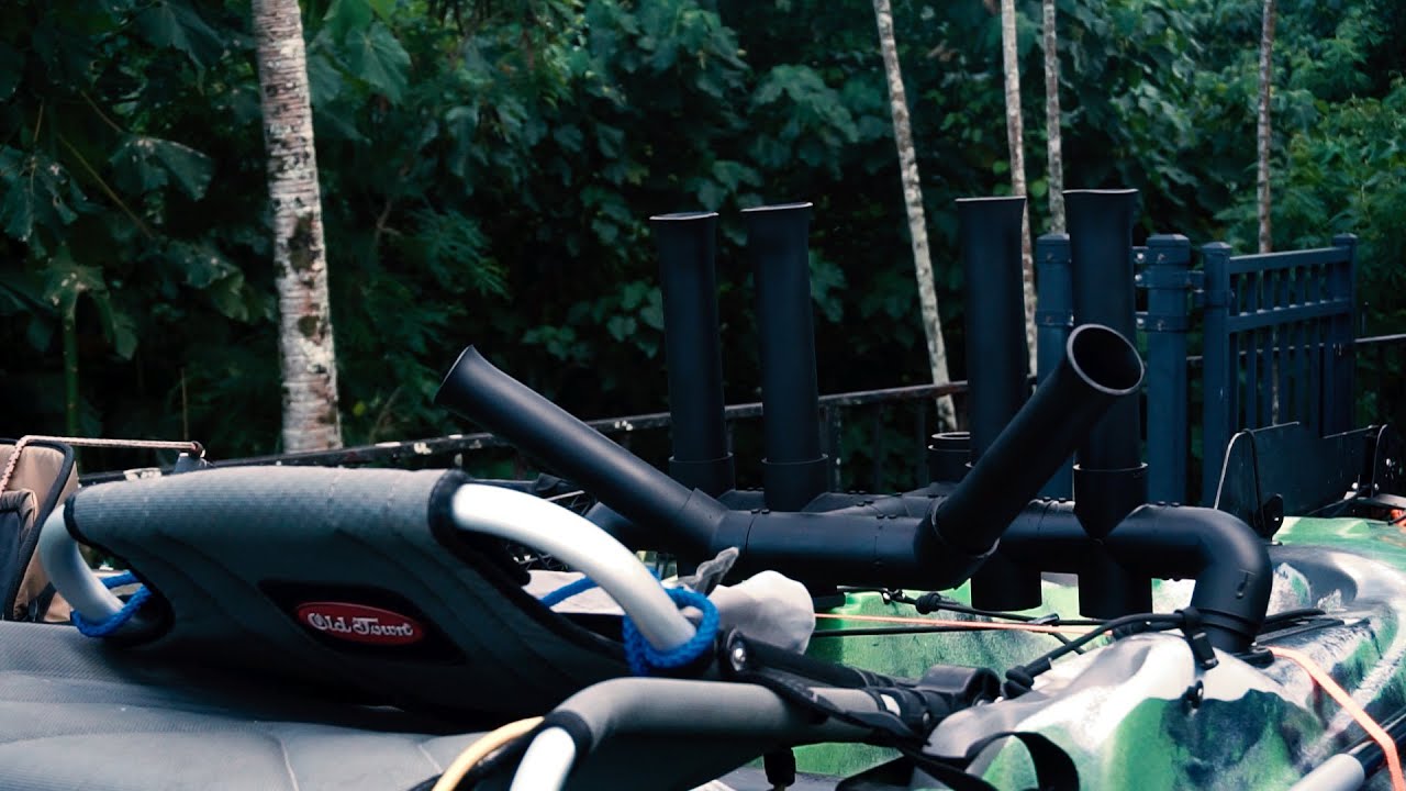 MUST HAVE DIY Kayak Rod Holders for Old Town Predator PDL