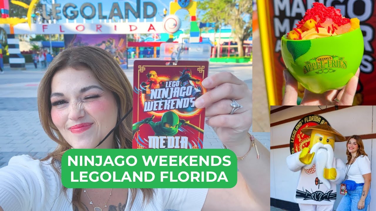 LEGOLAND Ninjago Weekends 2025 at LEGOLAND Florida 💚 Food, Merch, Characters & More