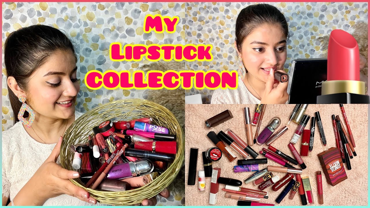 My Lipstick Collection | Favourite Lip Colours | Ifra