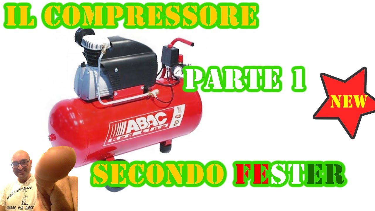 COMPRESSORE FUNZIONAMENTO E MANUTENZIONE PARTE1