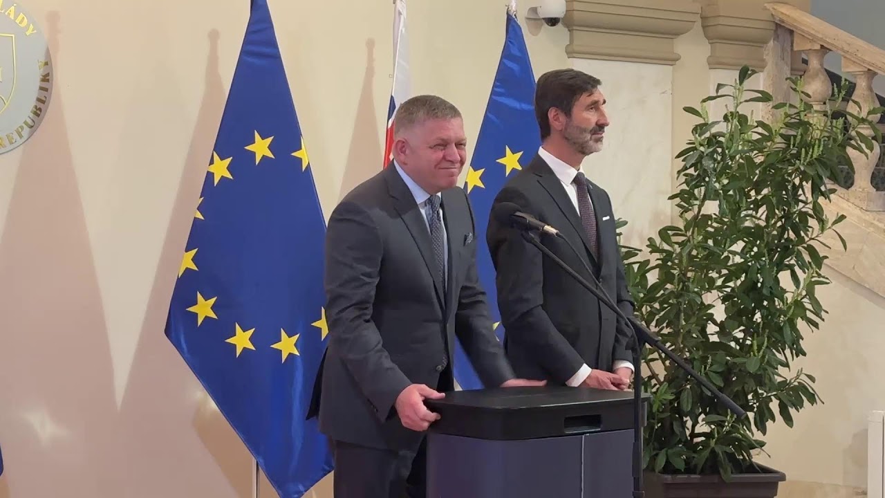 Tlačová konferencia predsedu vlády SR Roberta Fica o REPowerEU