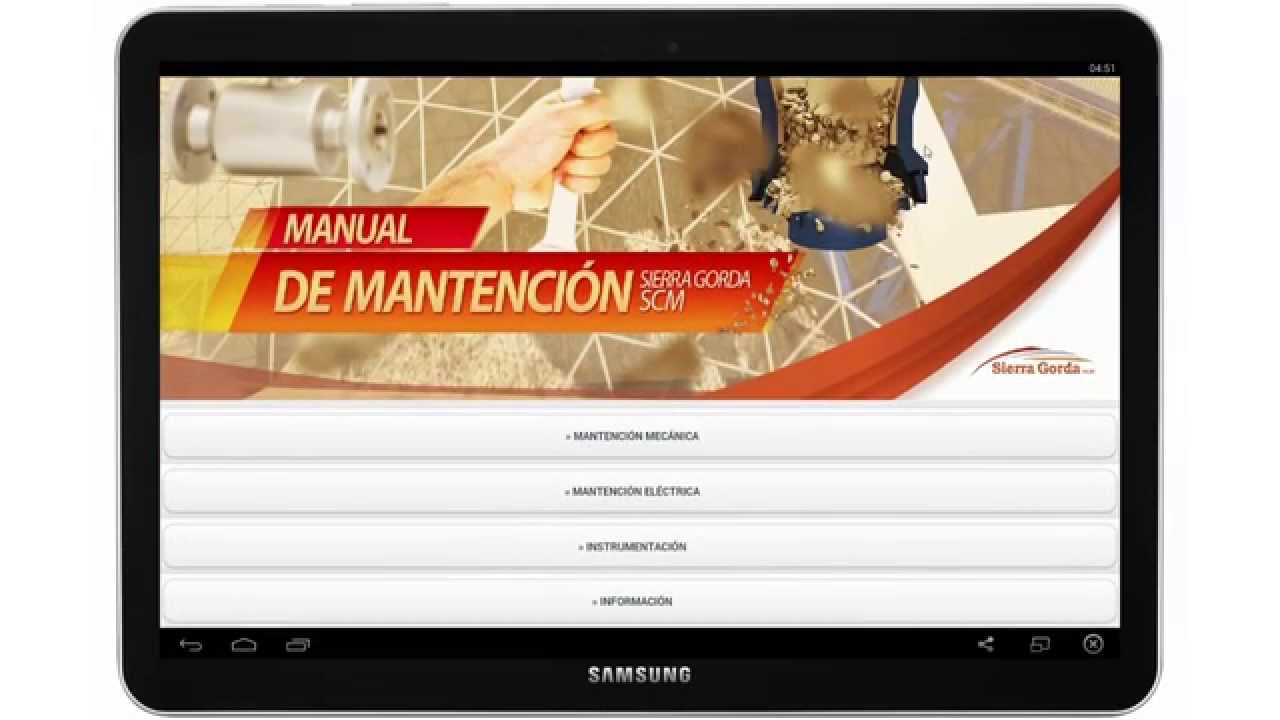 Manual de Mantención Mecánica (Versión Android)