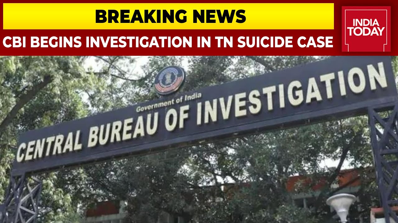 CBI Team Begins Investigation In Thanjavur Student Suicide Case | Breaking News