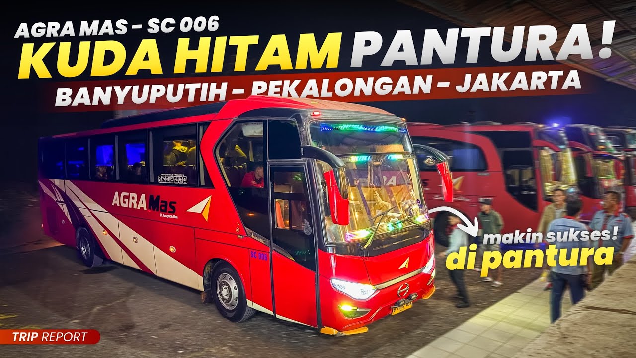 𝗦𝗘𝗠𝗨𝗧 𝗠𝗘𝗥𝗔𝗛 𝗠𝗘𝗡𝗝𝗔𝗝𝗔𝗛 𝗝𝗔𝗟𝗨𝗥 𝗨𝗧𝗔𝗥𝗔! 🔥 | Trip Report Agra Mas SC-006 (Banyuputih - Jakarta)