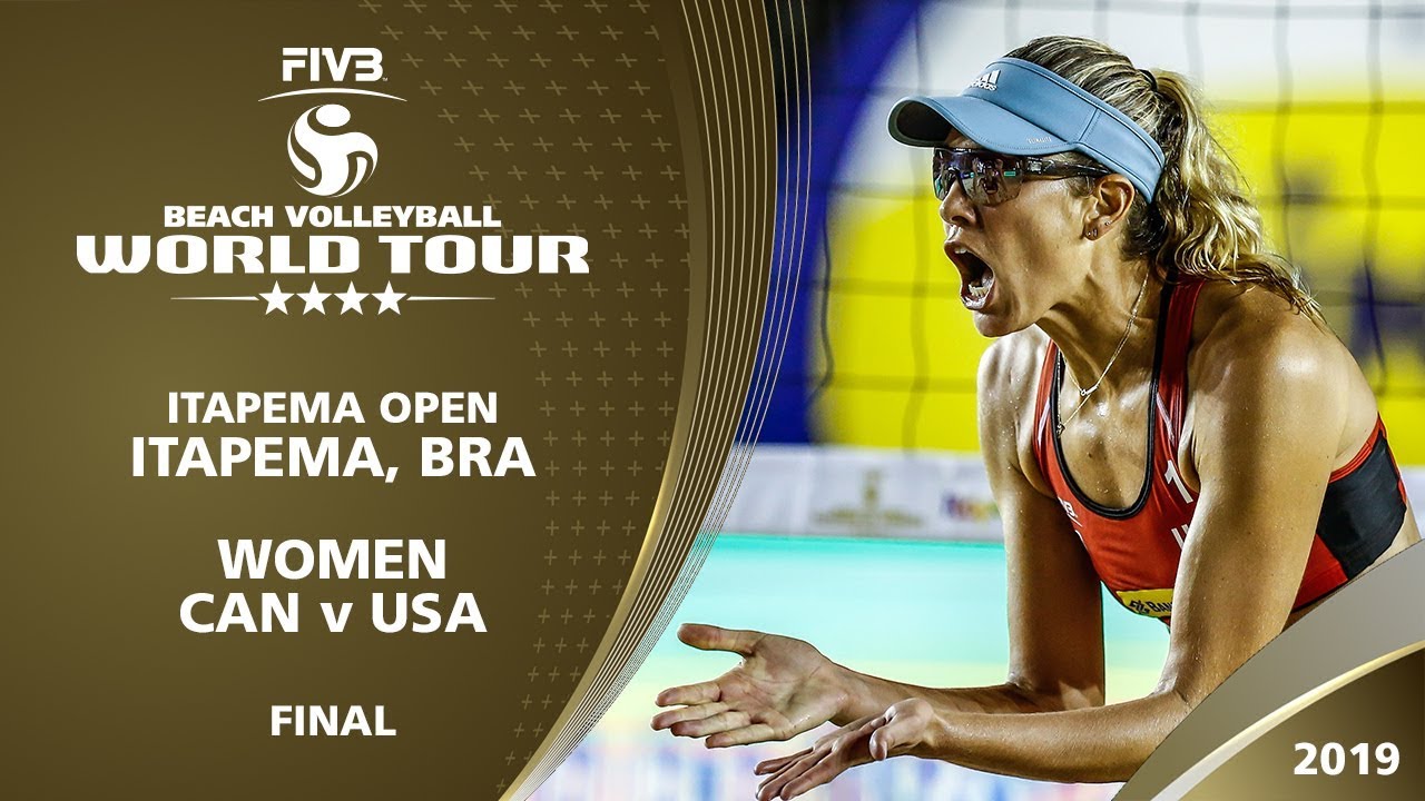 Women's Gold Medal: CAN vs USA | 4* Itapema (BRA) - 2019 FIVB Beach Volleyball World Tour