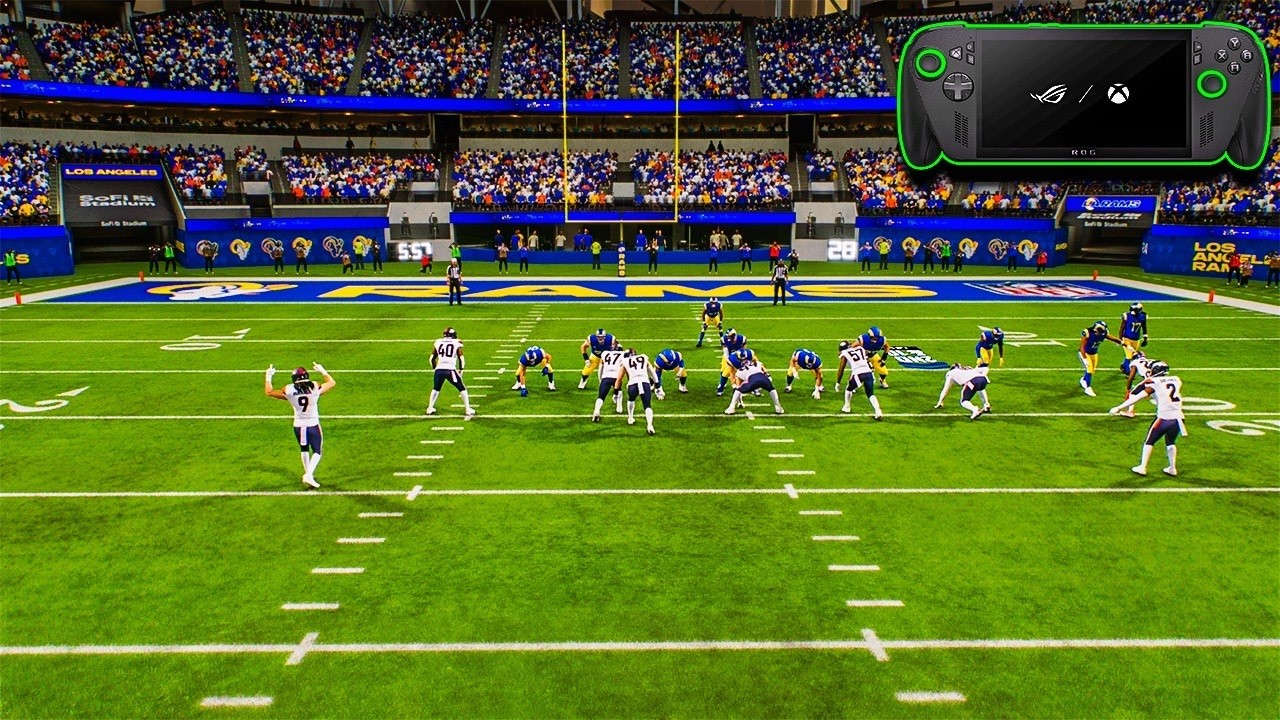 MADDEN 26 на XBOX ROG Ally X (1080p 120 FPS) ВЫСОКИЕ настройки