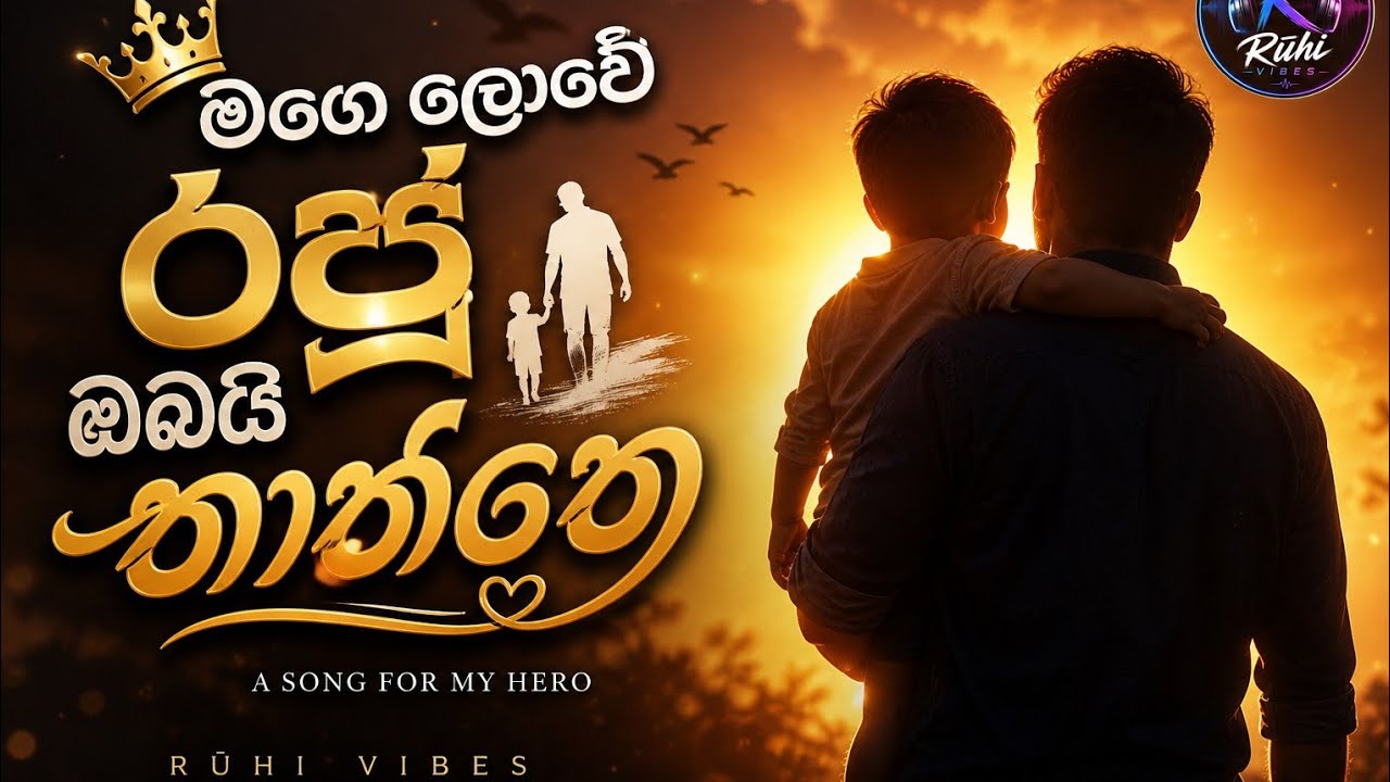 මගේ ලොවේ රජු ඔබයි තාත්තේ mage lowe raju obai thaththe#father #fatherlove #sad #viralvideos 