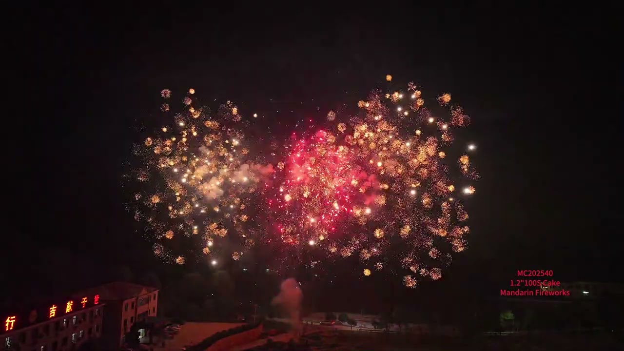 Chinese Factory Mandarin Customized Consumer Fireworks 100 Shots Fireworks Cake Pyrotechnics