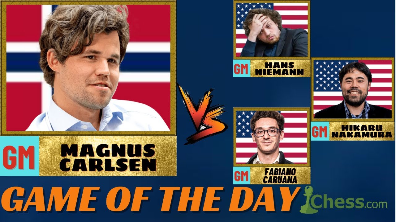 Chess: Magnus Carlsen | Game of the day