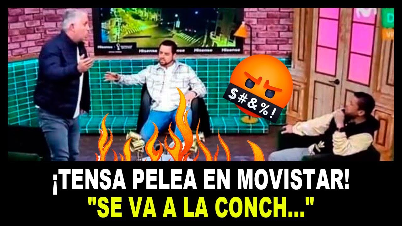 🔥Diego Rebagliati💪 PELEAN EN VIVO con Pedro Garc&iacute;a y tienen que ir a corte comercial