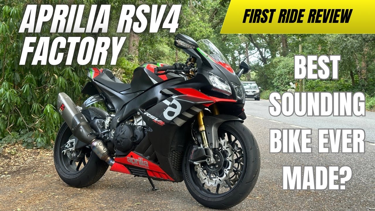 Aprilia RSV4 factory first ride review | it’s amazing!