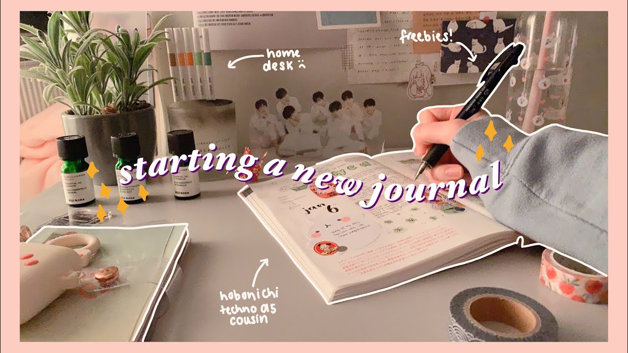 journaling vlog: first few days in my hobonichi cousin 🧺
