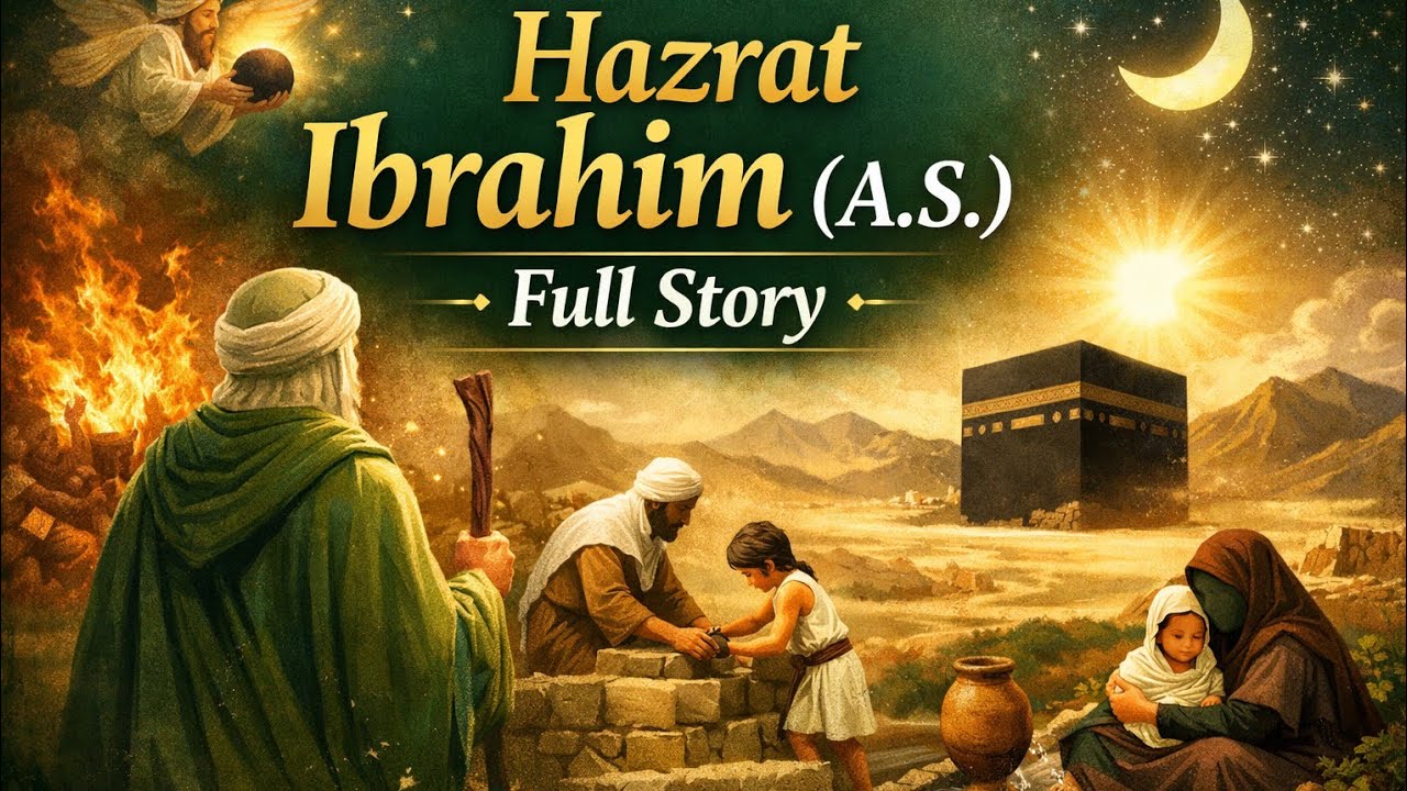 Life story of Prophet Ibrahim (A.S)| Part 1 The Story of Faith & Sacrifice#viral#fyp#islamic#prophet