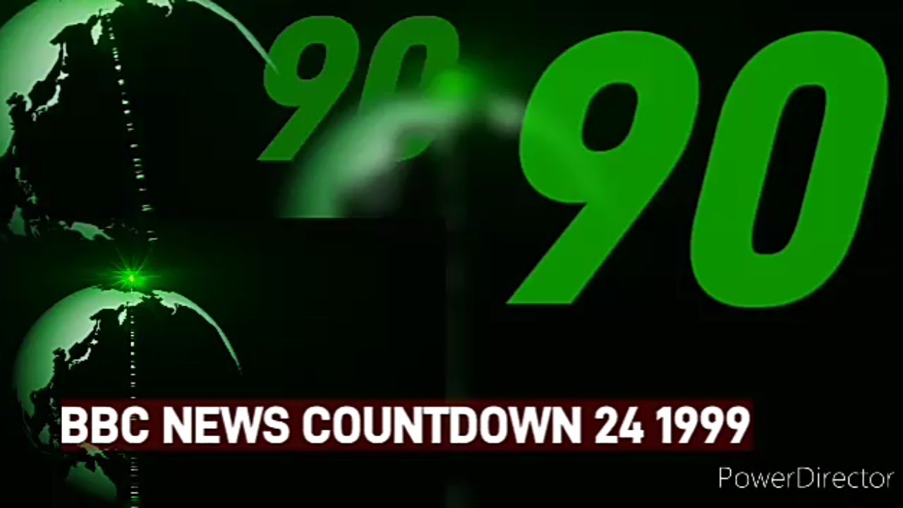 JCTG 90 Seconds Countdown BBC World News 24 1999 Recreation Mock Countdown Version