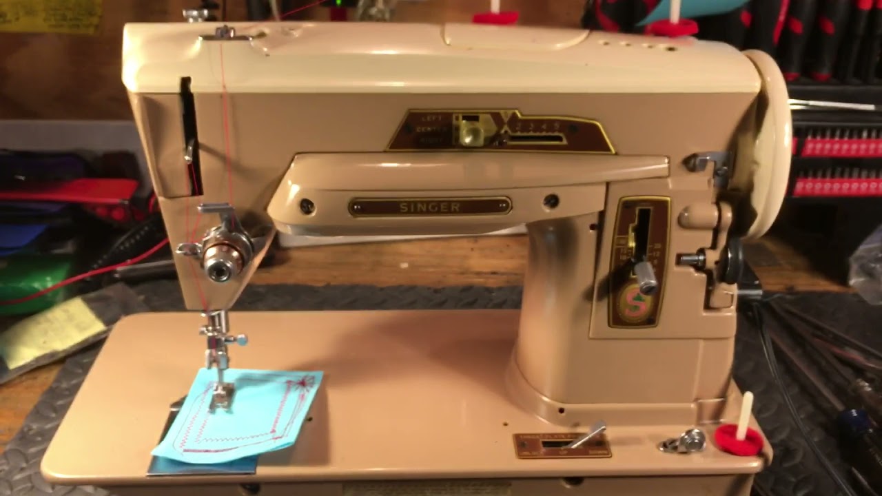How to fix a Locked up Singer 403-A. Step by step service - good @ new Very good machine (video 152)