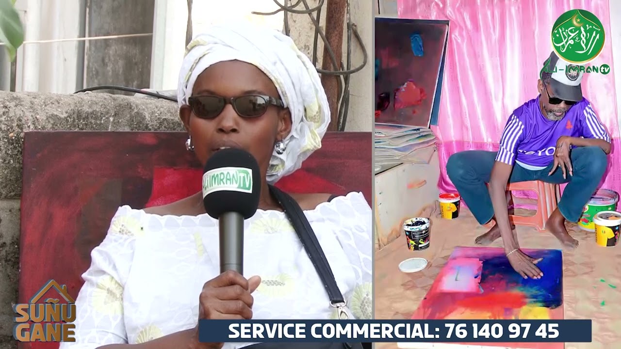 SUNU GAN (Numero 4) invité Serigne Mouhamadou Lamine Ba artiste handicapé visuel