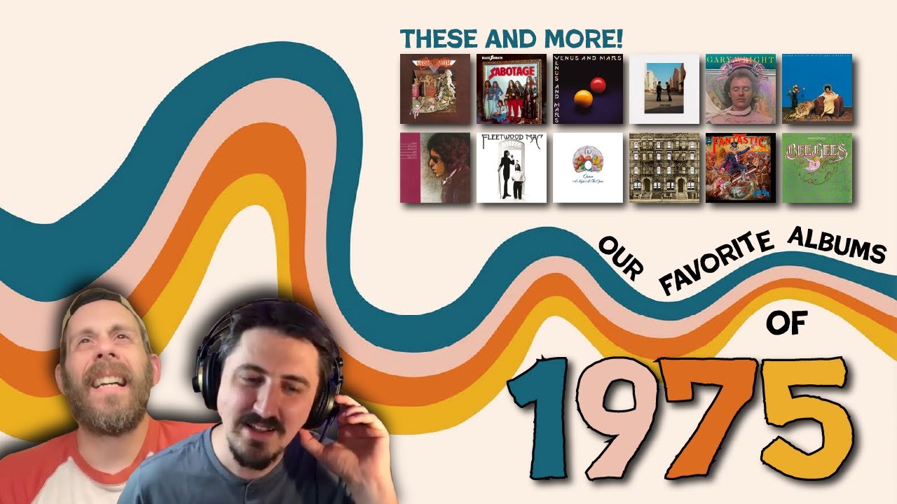 We listened to SO MANY albums from 1975