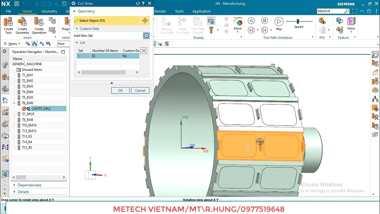 Gia công 4 trục trên NX