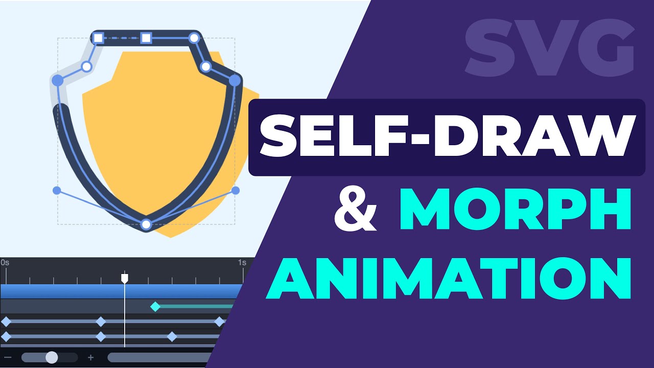 Combine Morphing With a Self-Drawing Animation | SVGator