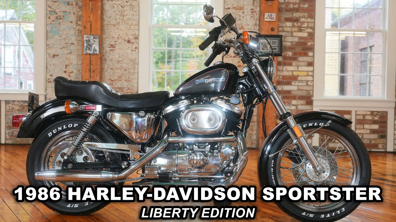 1986 HARLEY DAVIDSON SPORTSTER LIBERTY EDITION
