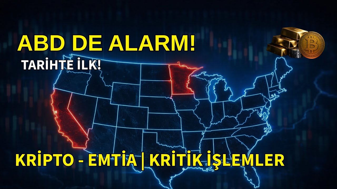 ABD ALARM VERİYOR! | KRİPTO VE EMTİADA KRİTİK İŞLEMLER