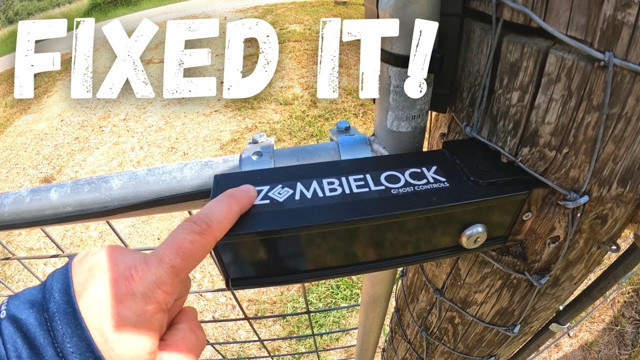 Ghost Controls ZombieLock | Регулировка автоматических петель ворот | Автоматический открыватель ...