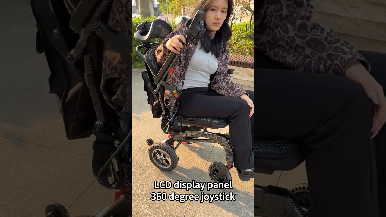 Easwe B10 Power Wheelchair| Lightweight Folding Electric Wheelchair for Travel & Daily Freedom