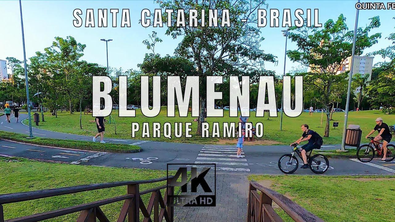 Blumenau   Parque Ramiro Ruediger    Caminhada