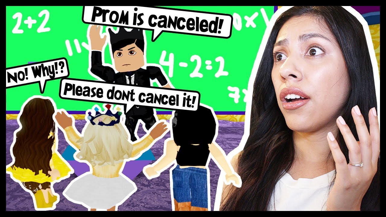 PROM IS CANCELED & IT'S ALL MY FAULT! - Roblox Roleplay - Royal High School