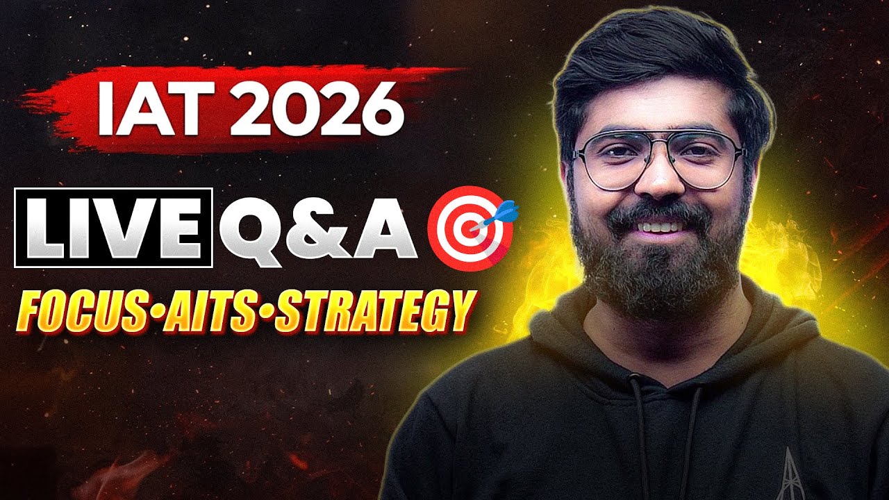 IAT 2026 WAR MODE ON 🚀 3-Month Plan + Mock Test Truth (Live)