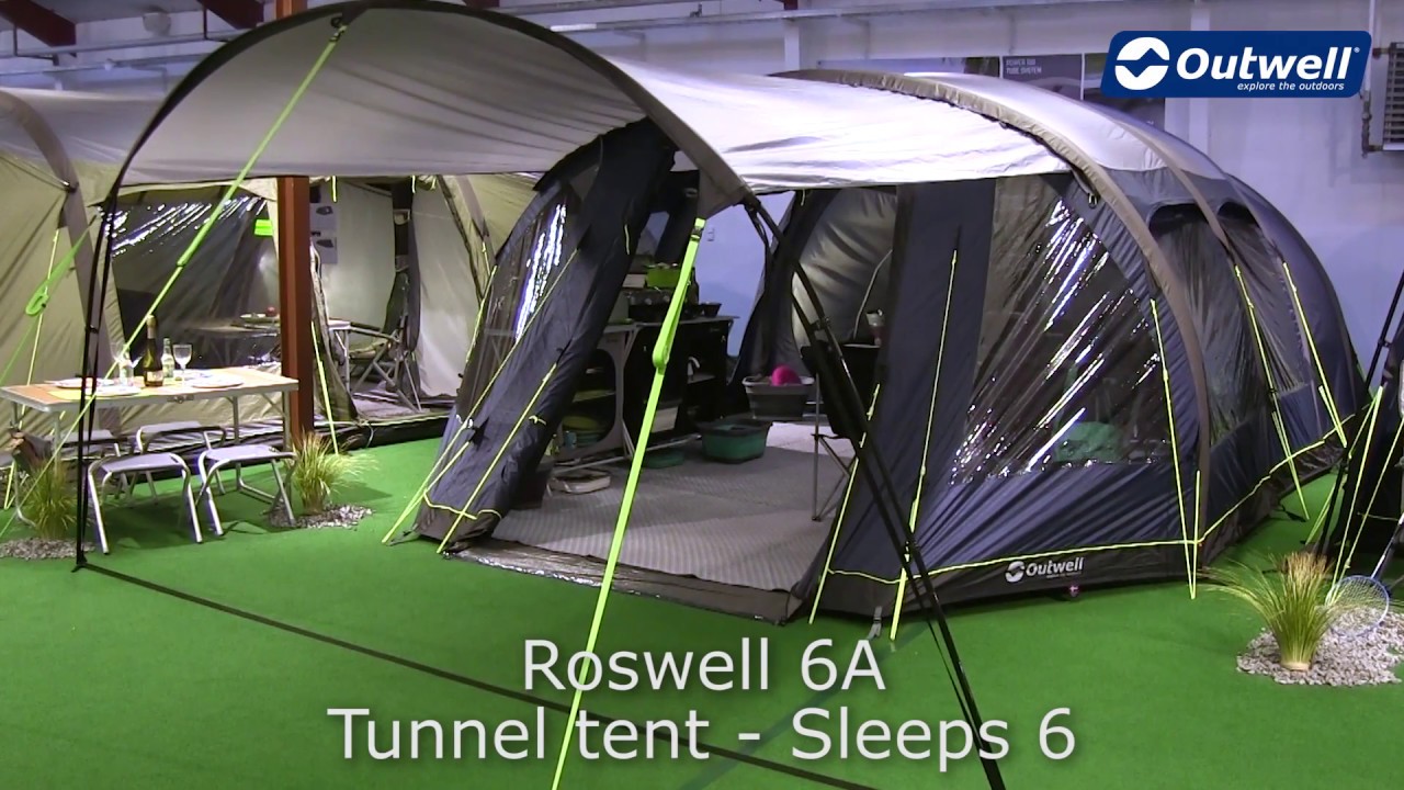 Outwell Roswell 6A Tent | Innovative Family Camping