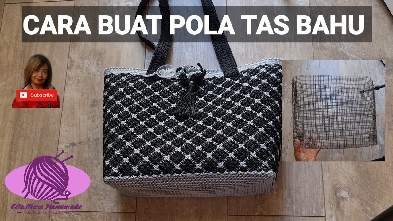 Cara Buat Pola Tas Bahu