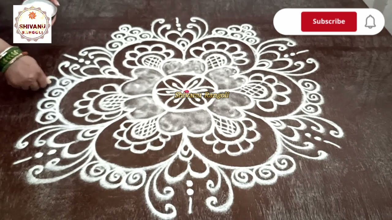 3x2 Dots Daily Use Rangoli | Latest Design Rangoli | Easy Muggulu | Beautiful Daily Morning Kolam