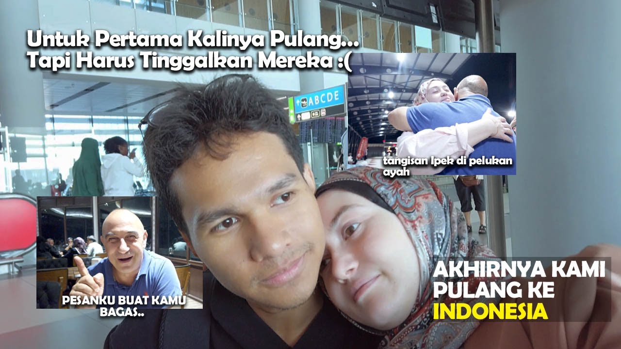 BIKIN HARU!! PAMITAN KE MERTUA TURKI UNTUK PULANG KE INDONESIA, DRAMA PAS TRANSIT DI MESIR