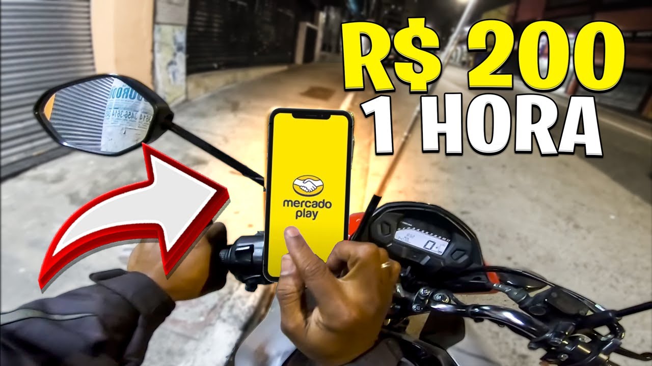 СВОБОДНЫЙ РЫНОК (ГИБКАЯ ДОСТАВКА) 200 реалов в час #motovlog #motoboy #freemarket
