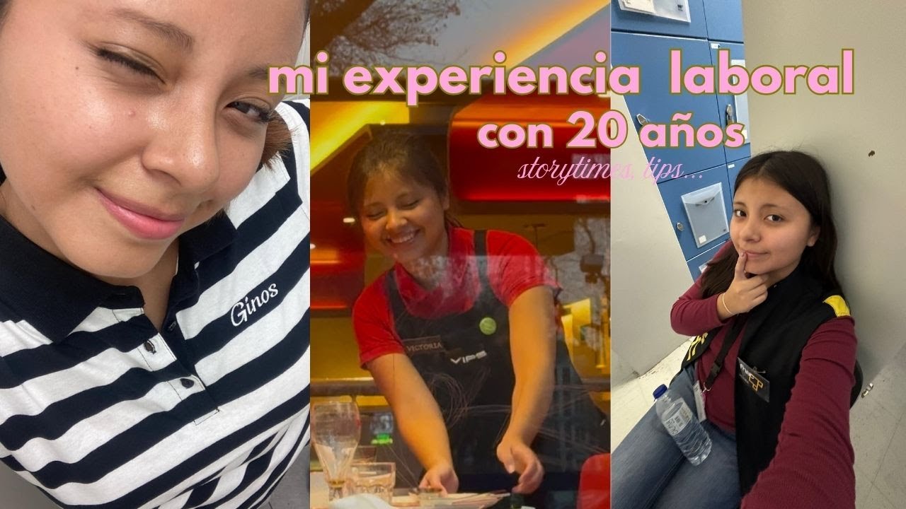 pequeña charla: trabajos a los 20, tips, malas experiencias...