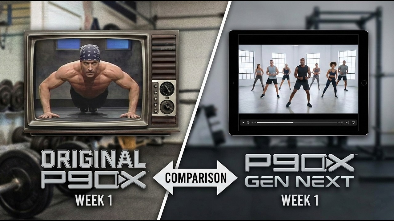 P90X versus P90X Generation Next - Week 1