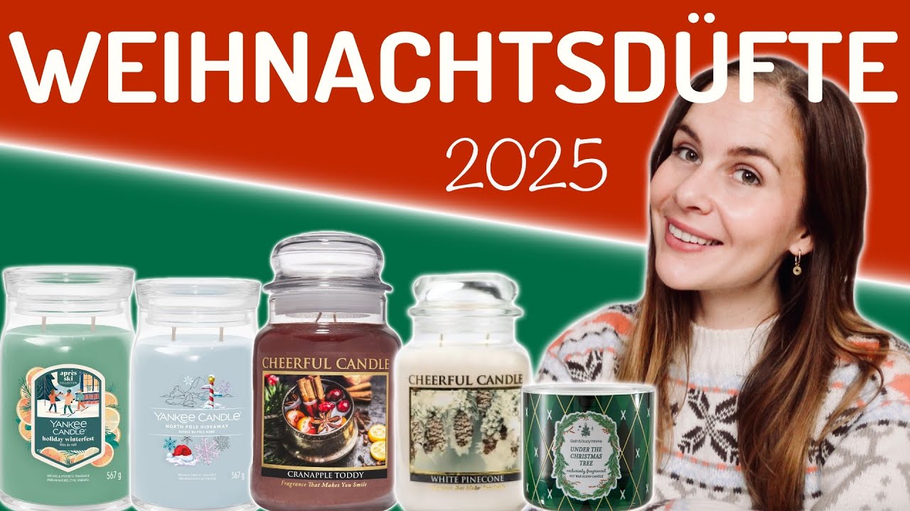 Weihnachtsdüfte 2025 | Festtagsdüfte 🎄 | cozy_jessy