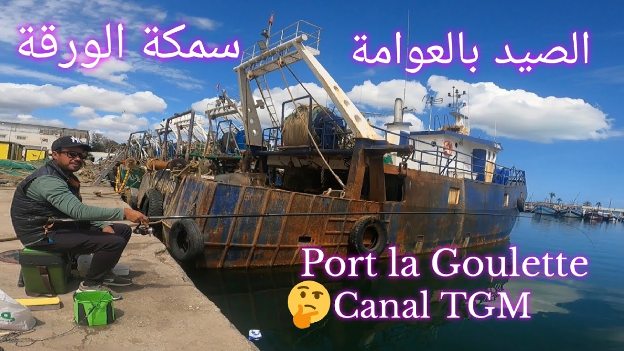 Pêche Daurade au Flotteur - Canal TGM vs Port la Goulette 🦀