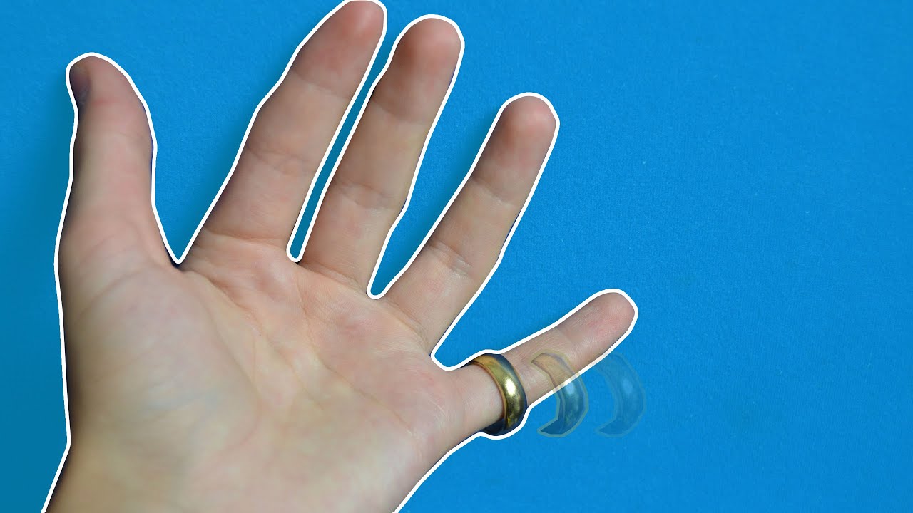 Magie n°126: la BAGUE à TRAVERS LE DOIGT 