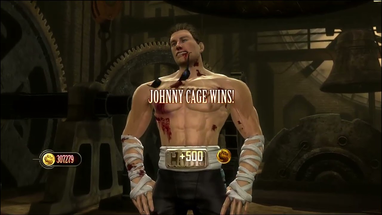 Mortal Kombat 9 (2011) Speedrun - Johnny Cage: 7:39