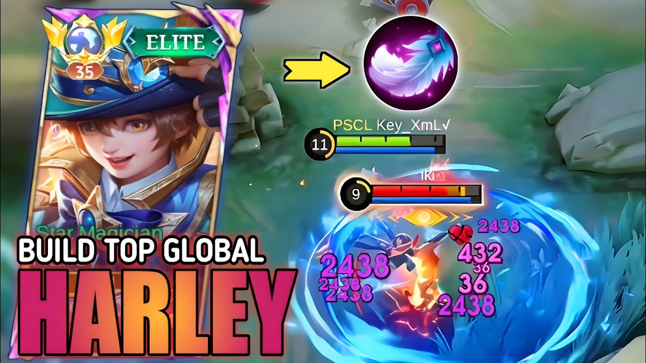 BEST HARLEY BUILD TO ALWAYS DOMINATE EARLY TO LATE GAME | MLBB ( must try! ) 