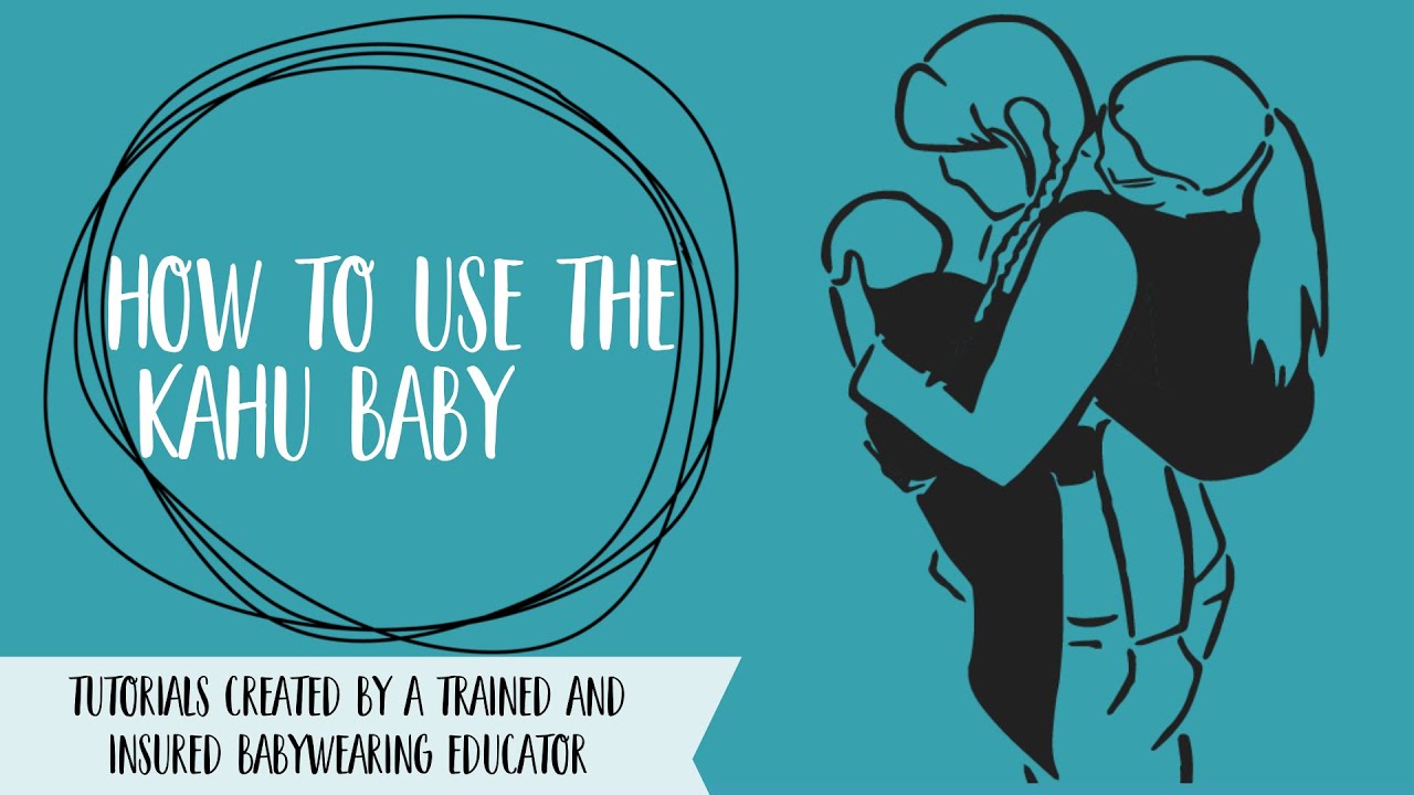 How to use the Kahu baby carrier