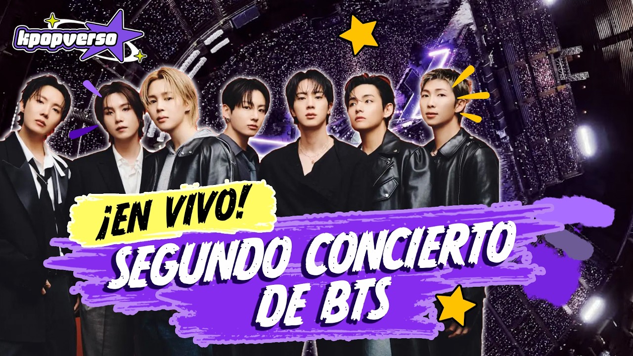 BTS en Per&uacute;: EN VIVO segundo concierto en San Marcos | Kpopverso