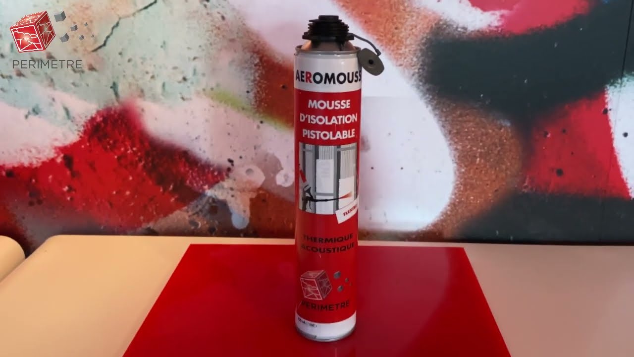 AEROMOUSS mousse d'isolation pistolable