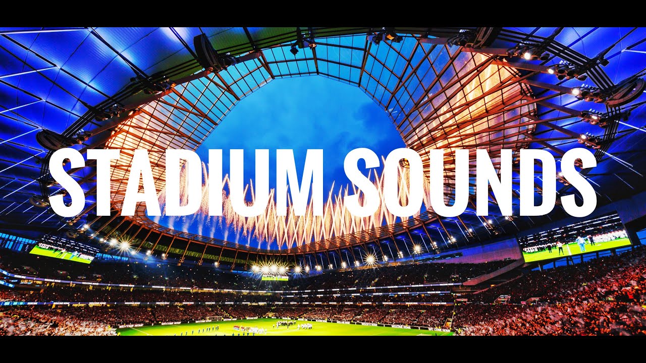 Stadium Sounds - Soccer Stadium Full Game Sound - Stadium Ambiance Noise - Sports No Announcers