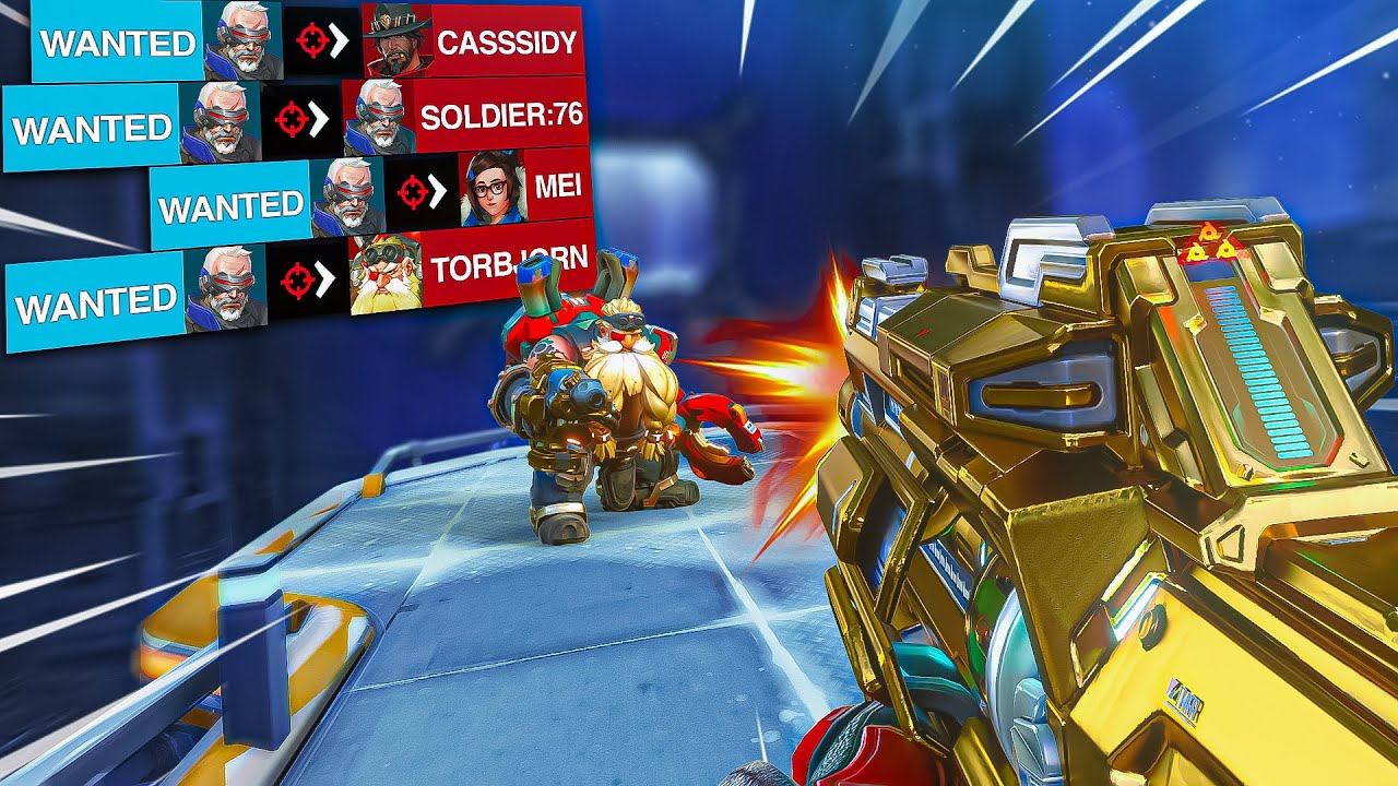 EMBARASSING Top 500 DPS Players with Soldier 76