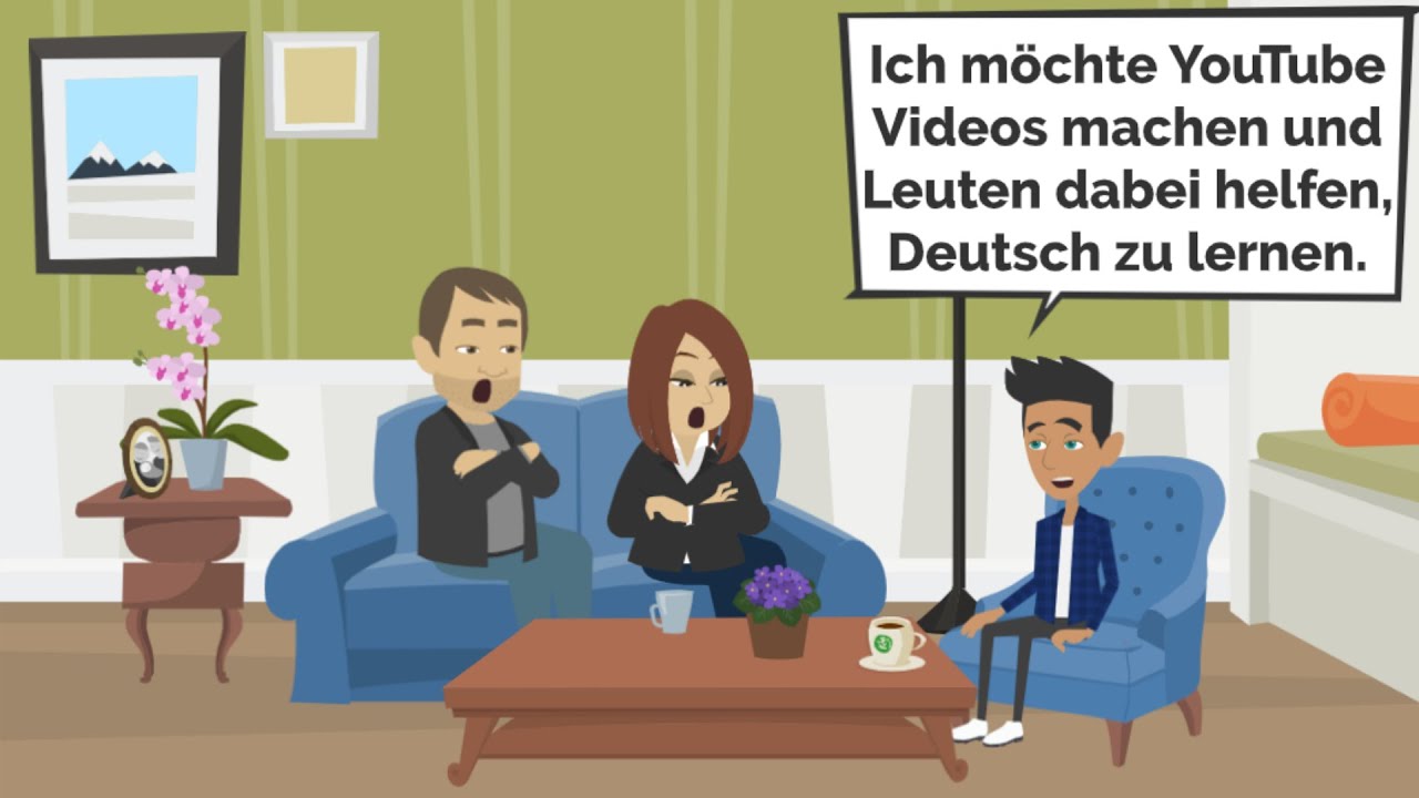 Mama, Papa, ich möchte Youtuber werden | Like Germans | Online Deutsch lernen
